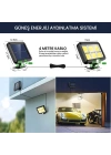 Güneş Enerjili Hareket Sensörlü Bahçe Lambası Sl-f100