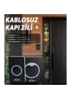 Kablosuz Su Geçirmez Kapı Zili