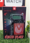 Kts-1706 Taşınabilir Güneş Enerjili Fenerli Bluetooth Hoparlör