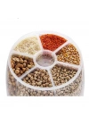 Kuru Gıda Ve Bakliyat 6lı Erzak Saklama Kabı 6 Kg