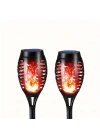 Ledon 12 Ledli Alevli Solar Bahçe Aydınlatma Ld-7002