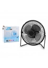 Masaüstü Metal Mini Fan Vantilatör Usb Girişli 20 Cm Çap