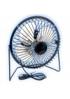 Masaüstü Metal Mini Fan Vantilatör Usb Girişli 20 Cm Çap