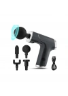 Mini Fascial Gun Profesyonel Şarjlı Masaj Aleti 4 Başlıklı Kh-800