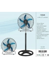 Nave Vantilatör Nt-08s 18 Inch. Sanayi Tipi Vantilatör. 18 ( 46 Cm.) 75 Watt Motor