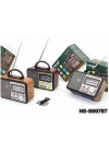 Nns Ns-8897 Orta Boy Retro, Nostaljik, Ahşap Tasarım Radyo