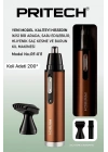 Pritech Rf-011 Kulak Burun Kıl Alma Ense Tüy Burun Şarjlı Tıraş Makinesi