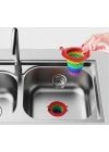 Renkli 6 Kademeli Lavabo Süzgeci