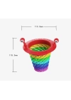 Renkli 6 Kademeli Lavabo Süzgeci