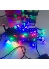 Rgb Renkli Işık Pirinç 10 Metre 100lü Ledli