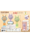 Şarjlı Taşınabilir El Tipi Mini Fan Egonex 510