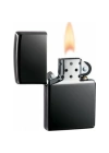 Siyah Düz Zippo Modeli Benzinli Çakmak
