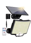 Solar Bahçe Aydınlatma Lambası 108 Led Lf-2501b