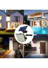Solar Bahçe Aydınlatma Lambası 108 Led Lf-2501b