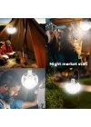 Solar Güneş Enerji Ve Usb Sarjlı 5 Kanatlı Led Lamba Egonex