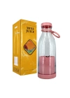Taşınabilir Mini Şarjlı Blender Meyve Sıkacağı Smoothie Shake Yapıcı B-008