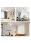 Tavan Vantilatörü Led Aydınlatmalı 3 İn 1 Vantilatör / Led Işık / Sivrisinek Kovar