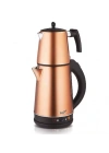 Teba Th-334 Cm 1500 W Çelik 1.8 Lt Elektrikli Çay Makinesi Rose