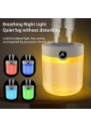 Ultrasonik Oda Hava Nemlendirici Çift Sprey Aromatherapy Ev Ofis Humudifier Rgb Işıklı 2lt
