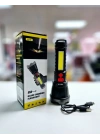 Usb Glare Charging Flashlight El Feneri Zj-05