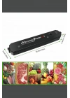 Vacuum Sealer Ev Tipi Vakumlama Ve Yapıştırma Makinesi + 10 Adet Vakum Poşeti