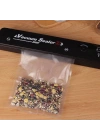 Vacuum Sealer Ev Tipi Vakumlama Ve Yapıştırma Makinesi + 10 Adet Vakum Poşeti