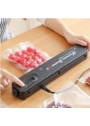 Vacuum Sealer Ev Tipi Vakumlama Ve Yapıştırma Makinesi + 10 Adet Vakum Poşeti