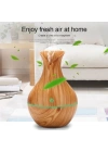 Vazo Modeli Hava Nemlendirici 200ml Led Işıklı Mini 7