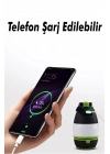 VOLEMİ Şarjlı Kamp Lambası Masa Lambası Uzun Menzilli Acil Durum Feneri V-068