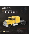 Ws-570 Araba Şekli Bluetooth Hoparlör Retro Hıfı Stereo Soundbox Masaüstü Bilgisayar Müzik Çalar