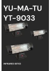Yumatu Yt-9033 1800 W Masa Altı Infrared Isıtıcı