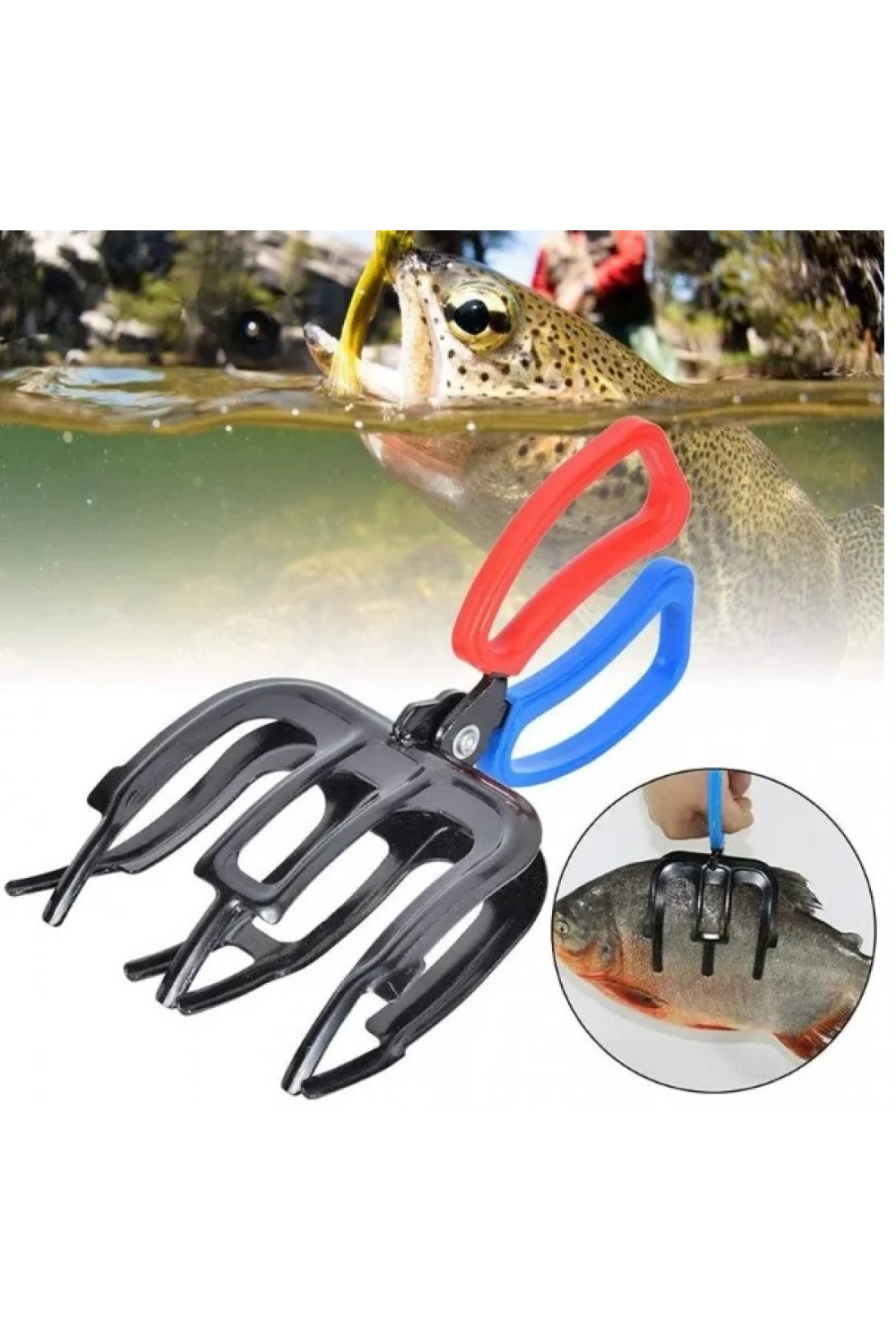 3 Pençeli 11 Cm Balık Sabitleyici Maşa
