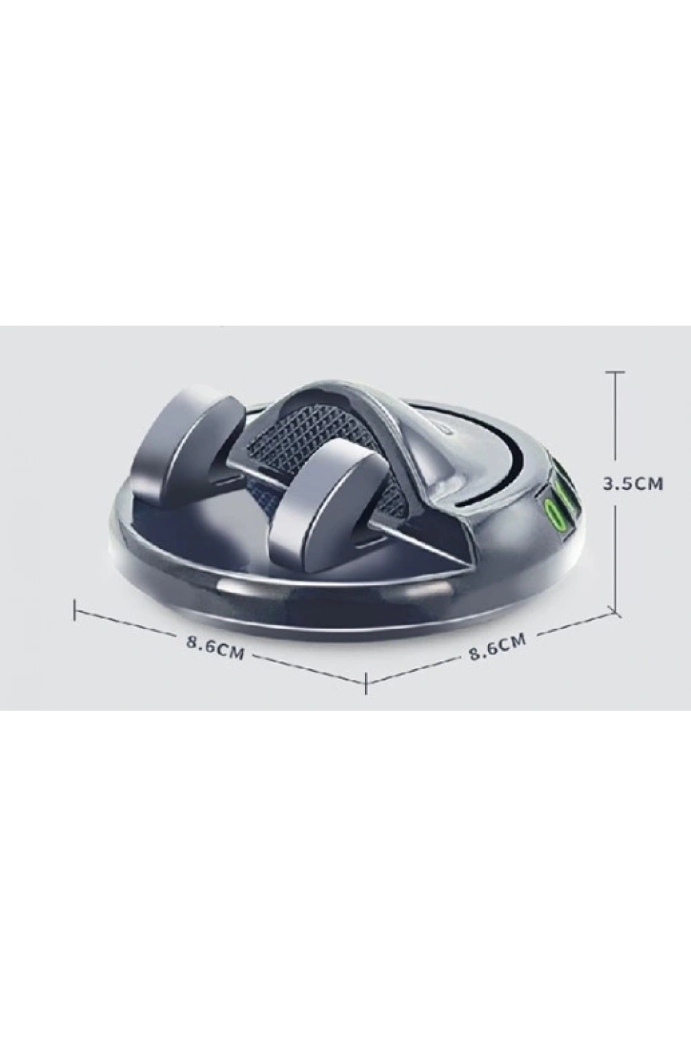 360° Dönebilen Yapışkanlı Numaratörlü Araç Telefon Tutucu