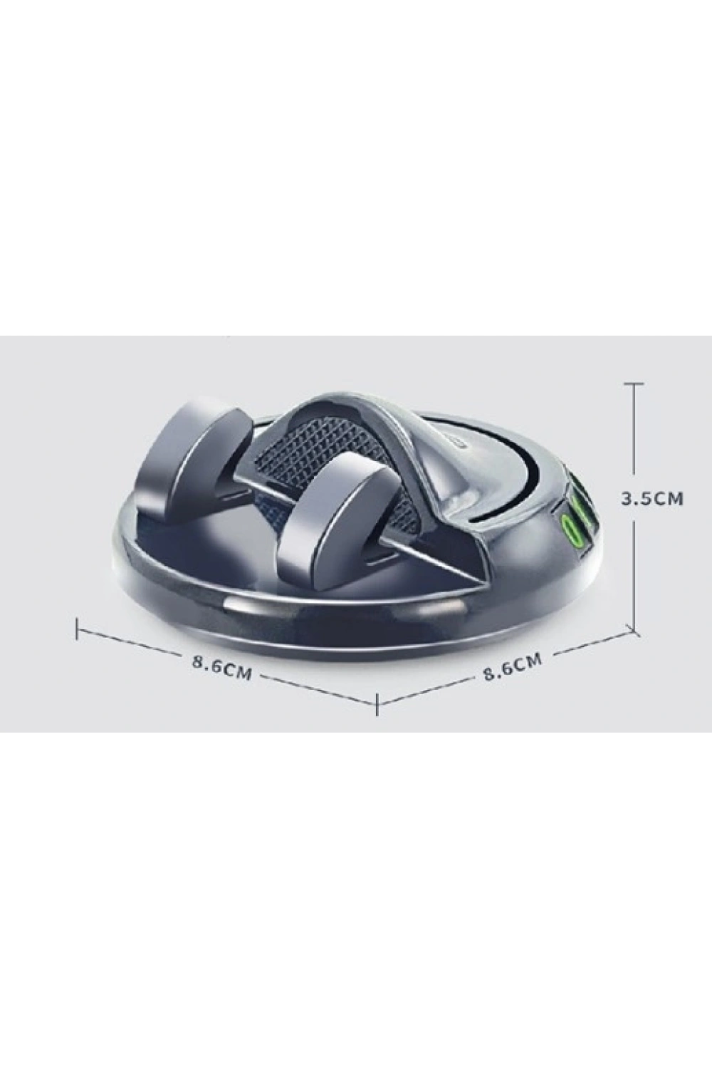 360° Dönebilen Yapışkanlı Numaratörlü Araç Telefon Tutucu