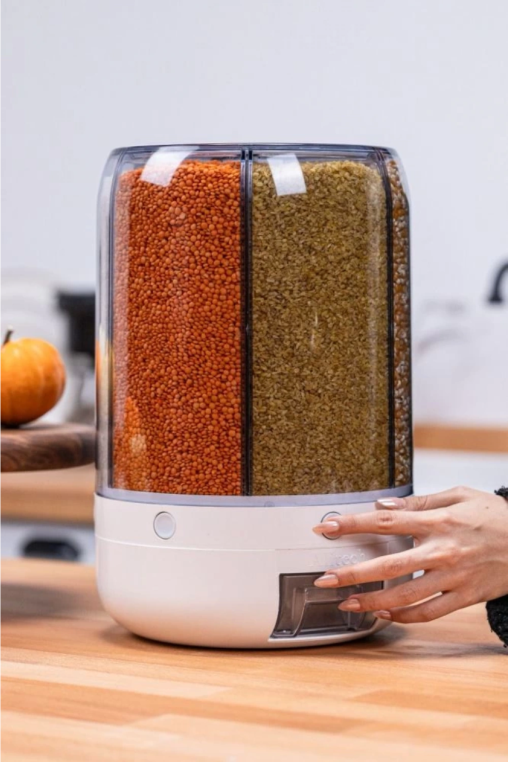 Alitech Kuru Gıda Ve Bakliyat 6lı Erzak Saklama Kabı 10 Kg