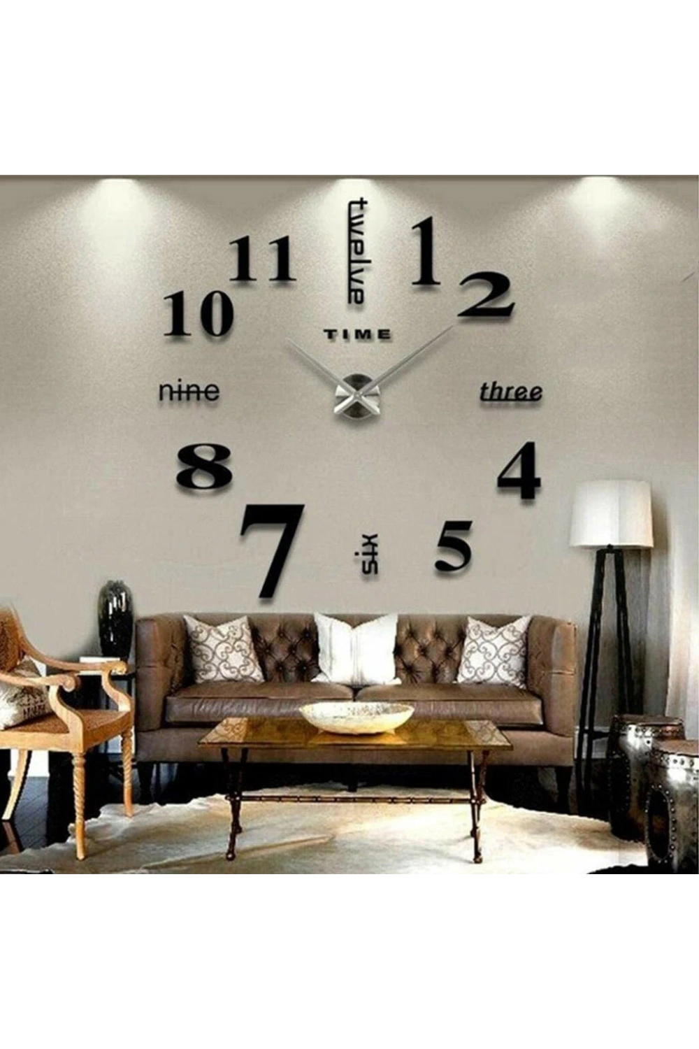 3d Wall Dıy Clock Yeni Nesil 3d Duvar Saati