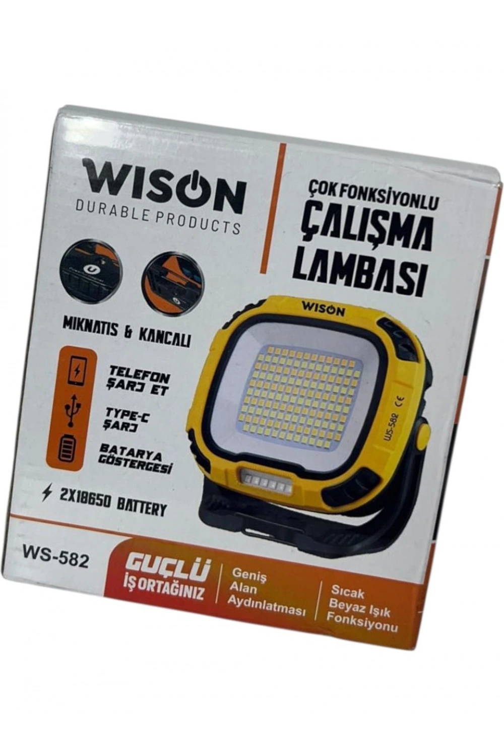 WISON WS-582 Çok Fonksiyonlu Çalışma Lambası