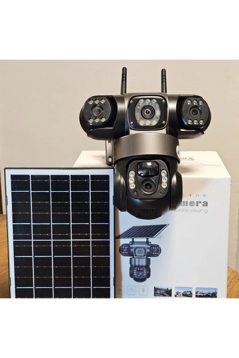 Solar Güneş Enerjili, 4G Destekli Akıllı Dış Mekan Kamerası v380 pro CMR50