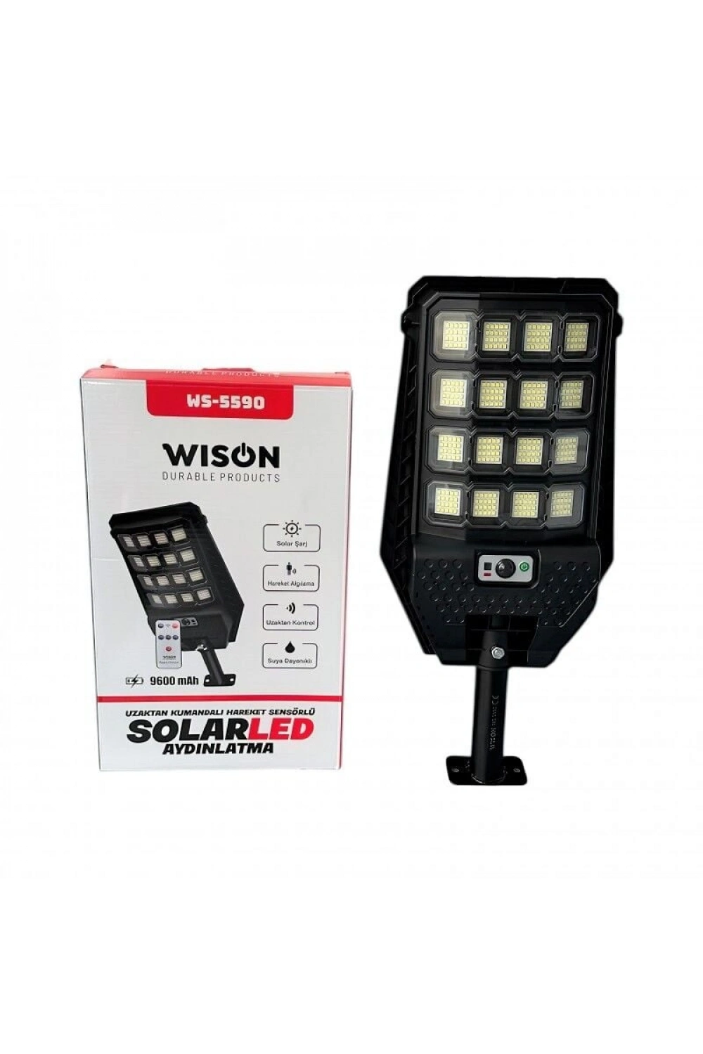 Wison WS-5590 Güneş Enerjili LED Dış Mekan Lambası