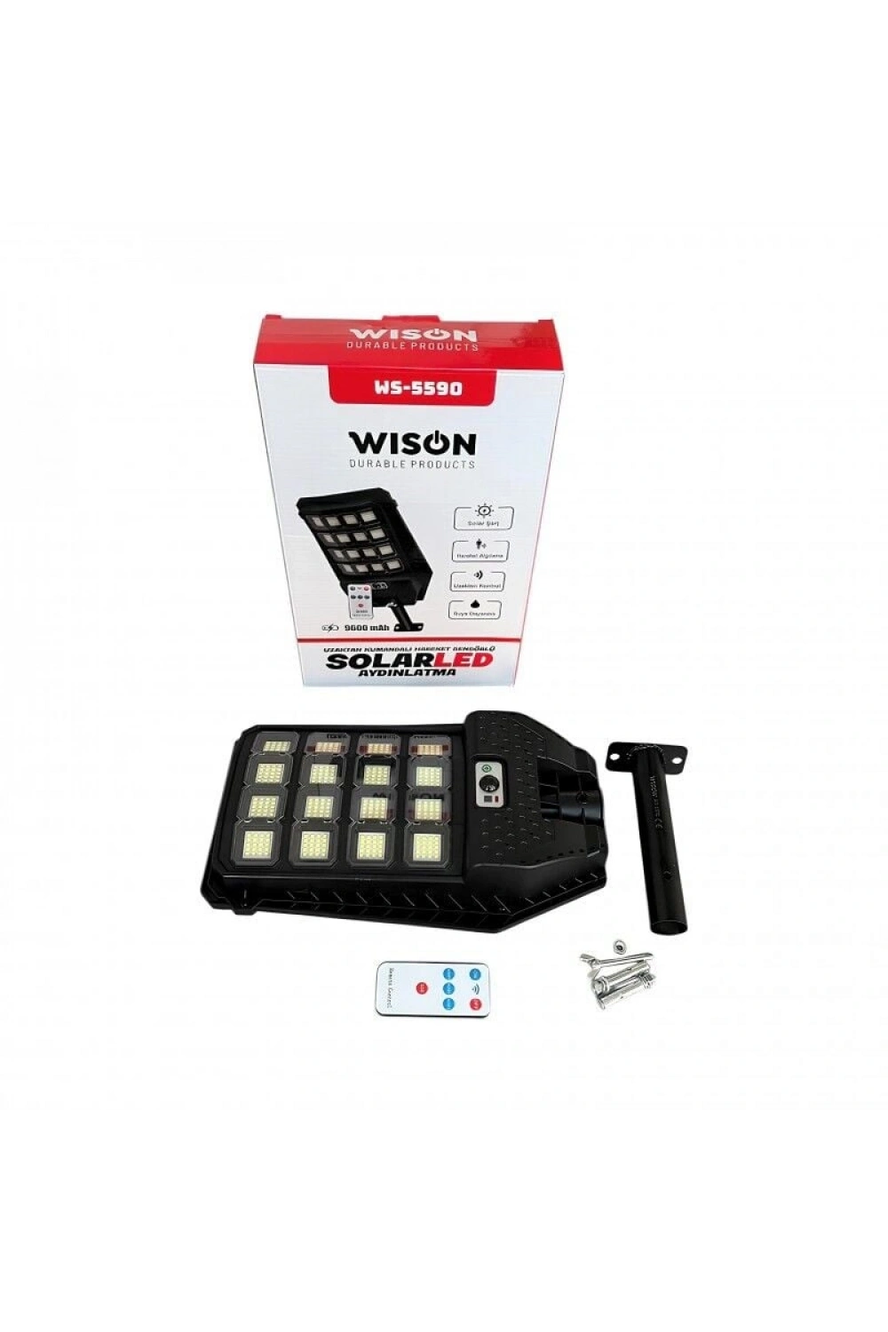 Wison WS-5590 Güneş Enerjili LED Dış Mekan Lambası