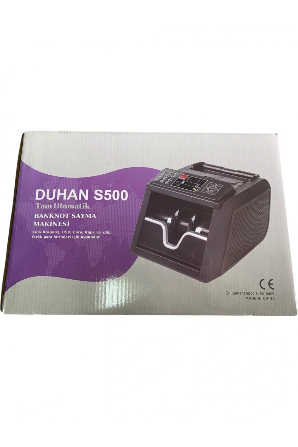 Para Sayma Makinası S500 Sesli Karışık Döviz Sayma