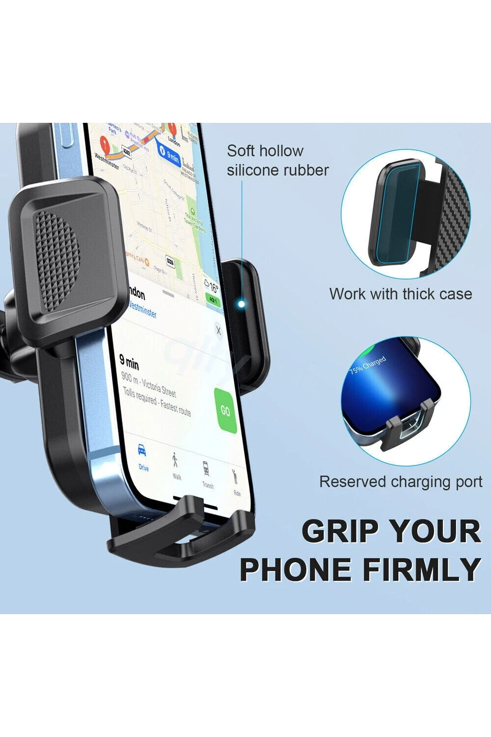 Çok Amaçlı Car Holder Araç Içi Telefon Tutucu JX-104