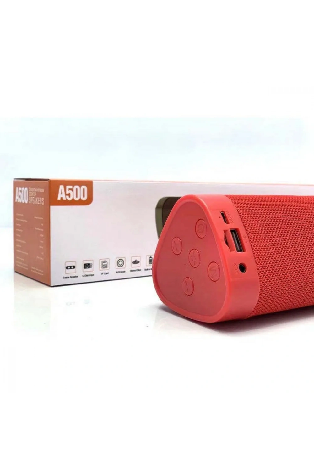 Bluetooth 5.0 Hoparlör Model A500 | Güçlü Bas ve Harika Sese Sahip Kablosuz Bluetooth Hoparlör