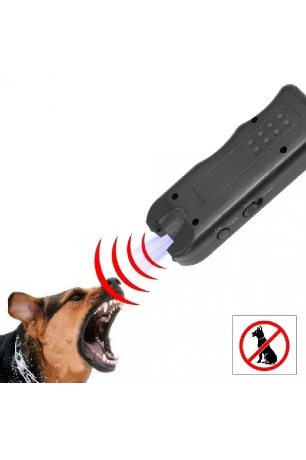 Ultrasonik Köpek Kovucu Menzilli Havlama Önleyici ve Eğitim Yardımcısı