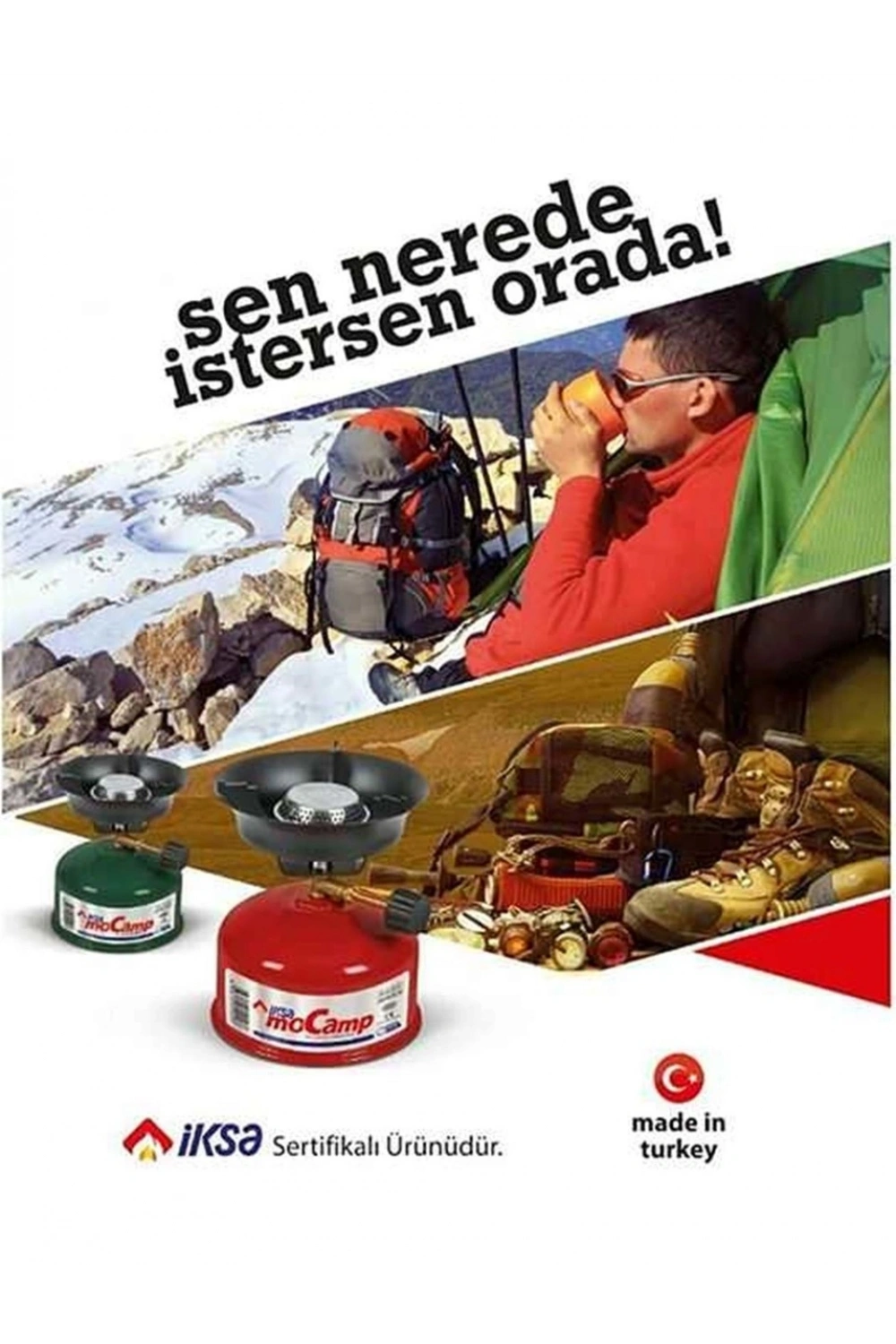 Iksa Mocamp Taşınabilir Pratik Kamp Ocağı I Piknik Ocağı