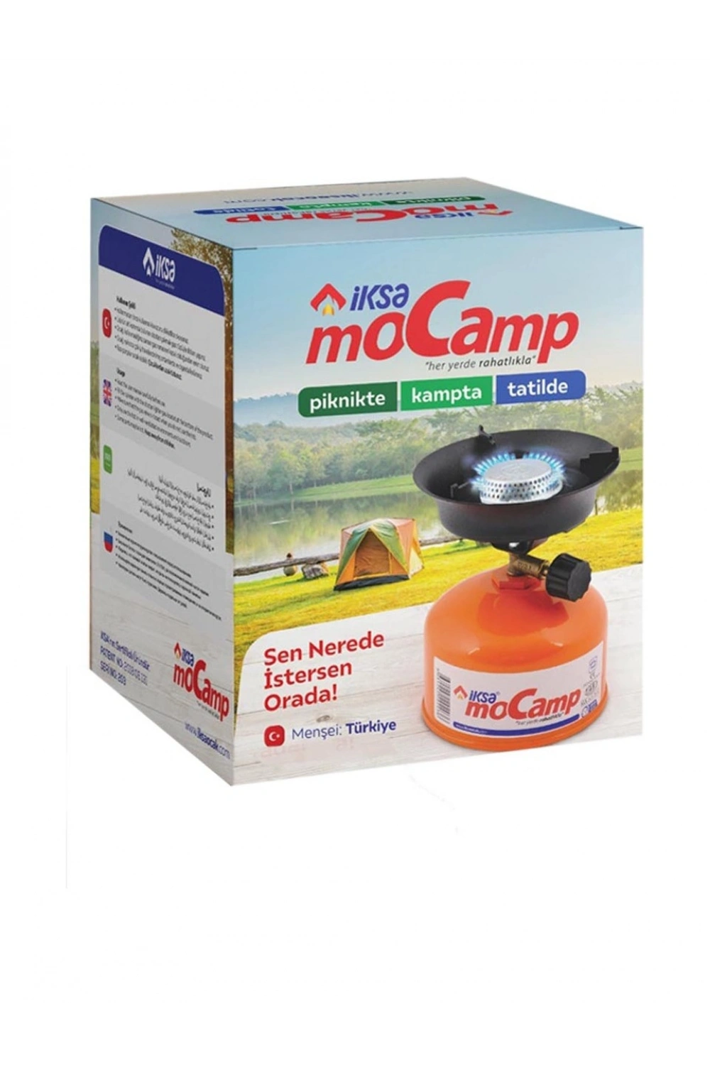 Iksa Mocamp Taşınabilir Pratik Kamp Ocağı I Piknik Ocağı