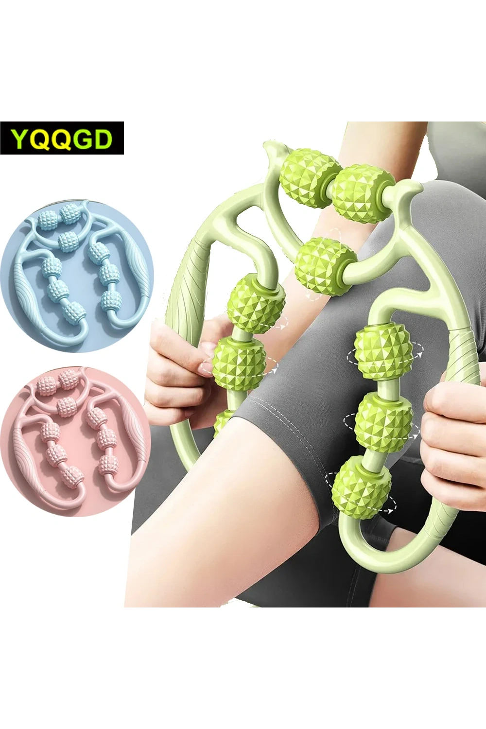 9 Tekerlekli Yoga Fitness Silindiri (roller) Egonex