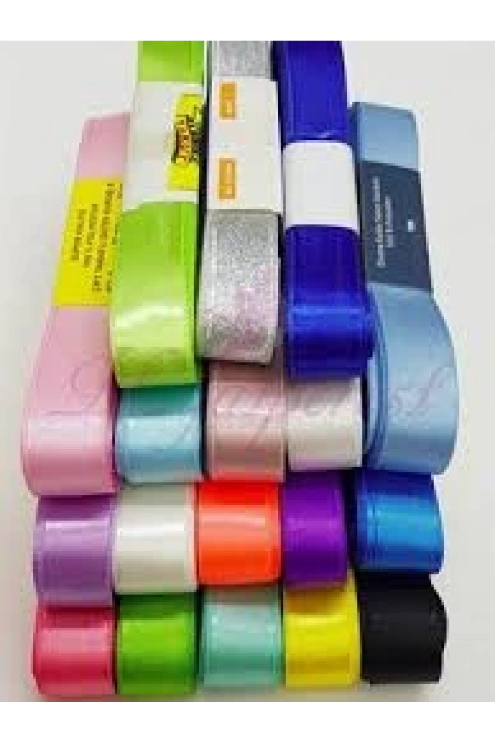 Akel Kod-20 ( 2cmx10mt ) ( Kutulu & Karışık Renk) Kurdele*50x12