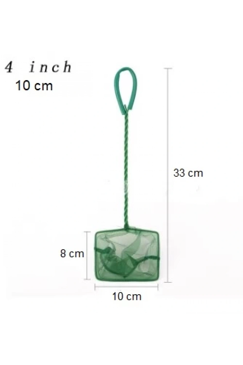 Akvaryum Balık Yakalama Kepçesi 4 İnç 10 Cm
