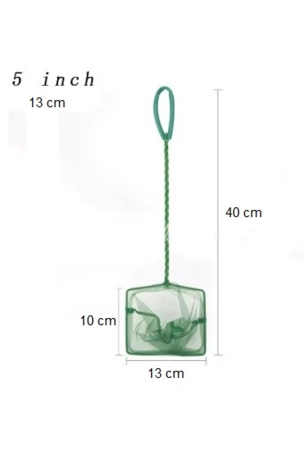 Akvaryum Balık Yakalama Kepçesi 5 İnç 13 Cm